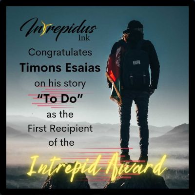Intrepid Award Announcement for Timons Esaias March 2024